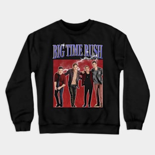 BIG TIME RUSH MERCH VTG Crewneck Sweatshirt